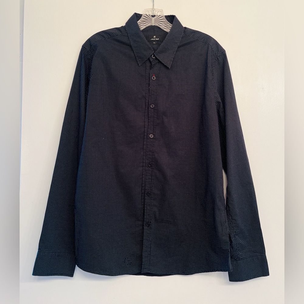 Paul Smith Polka Dot 
Cotton button up shirt size XL